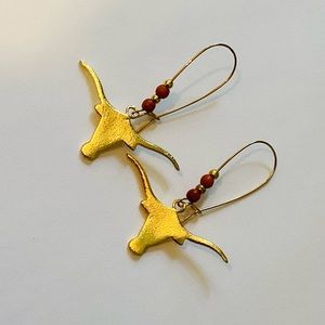 T E X A S Longhorn earrings